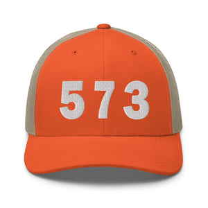 573 Area Code Trucker Cap