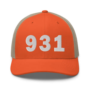 931 Area Code Trucker Cap