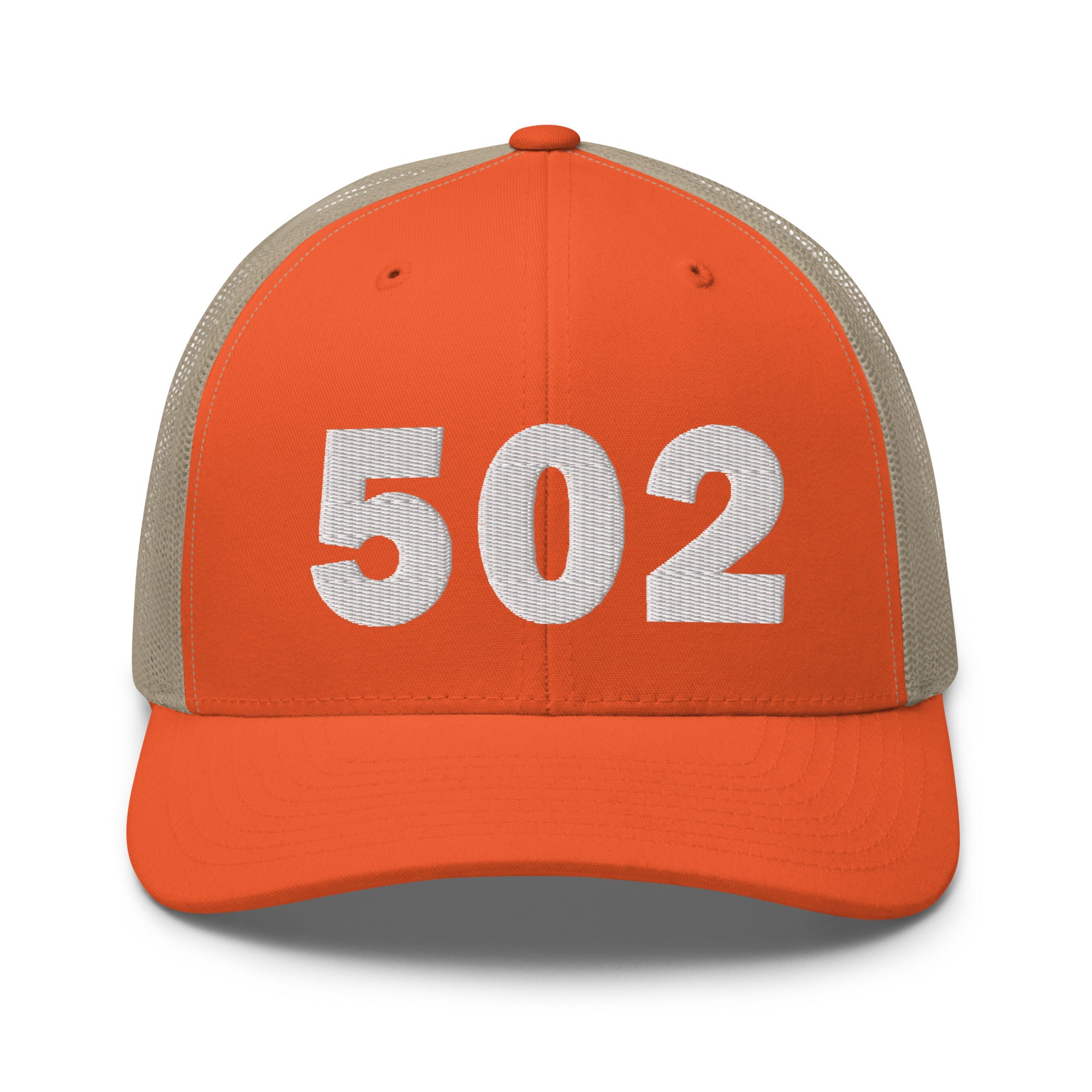 502 Area Code - Louisville Embroidered Baseball Cap