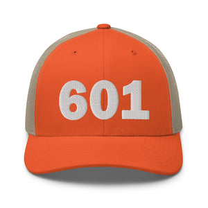601 Area Code Trucker Hat