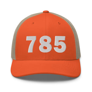 785 Area Code Trucker Cap