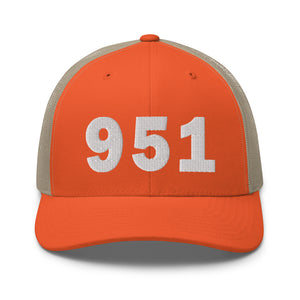 951 Area Code Trucker Cap