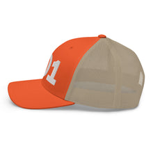 Load image into Gallery viewer, 601 Area Code Trucker Hat