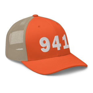 941 Area Code Trucker Cap