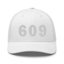 Load image into Gallery viewer, 609 Area Code Trucker Cap