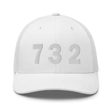 Load image into Gallery viewer, 732 Area Code Trucker Cap