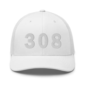 308 Area Code Trucker Cap