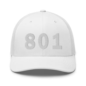 801 Area Code Trucker Cap
