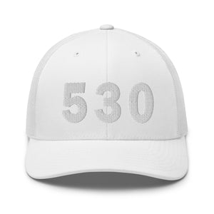 530 Area Code Trucker Cap