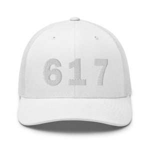 617 Area Code Trucker Cap