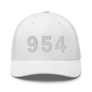 954 Area Code Trucker Cap