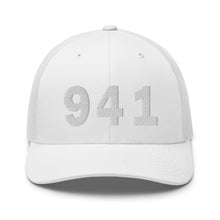 Load image into Gallery viewer, 941 Area Code Trucker Cap