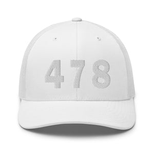 478 Area Code Trucker Cap