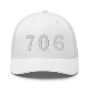 706 Area Code Trucker Cap
