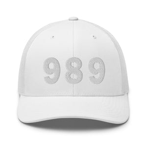 989 Area Code Trucker Cap