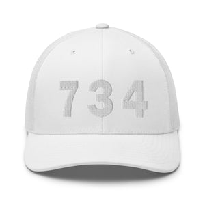 734 Area Code Trucker Cap