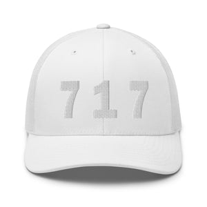 717 Area Code Trucker Cap