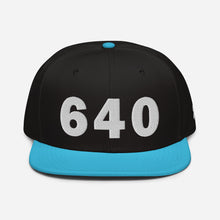 Load image into Gallery viewer, 640 Area Code Snapback Hat