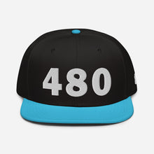 Load image into Gallery viewer, 480 Area Code Snapback Hat