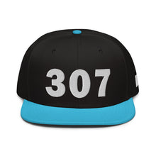 Load image into Gallery viewer, 307 Area Code Snapback Hat