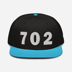 702 Area Code Snapback Hat