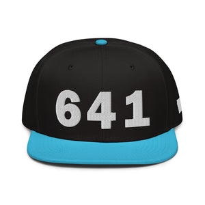 641 Area Code Snapback Hat