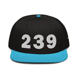 239 Area Code Snapback Hat