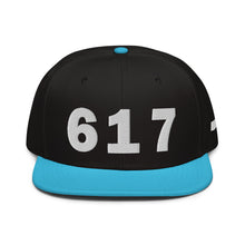 Load image into Gallery viewer, 617 Area Code Snapback Hat