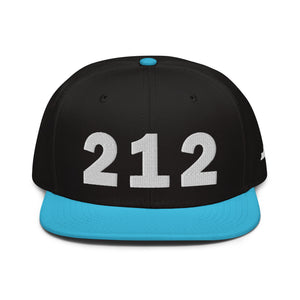 212 Area Code Snapback Hat