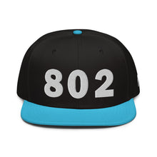 Load image into Gallery viewer, 802 Area Code Snapback Hat