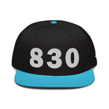 Load image into Gallery viewer, 830 Area Code Snapback Hat