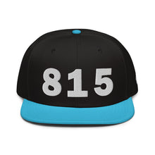 Load image into Gallery viewer, 815 Area Code Snapback Hat