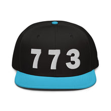 Load image into Gallery viewer, 773 Area Code Snapback Hat