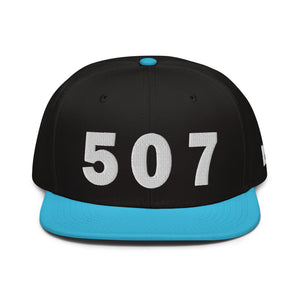 507 Area Code Snapback Hat