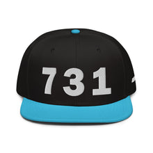 Load image into Gallery viewer, 731 Area Code Snapback Hat