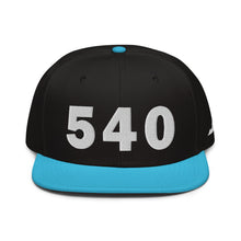 Load image into Gallery viewer, 540 Area Code Snapback Hat