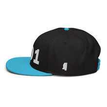 Load image into Gallery viewer, 601 Area Code Snapback Hat