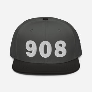 908 Area Code Snapback Hat