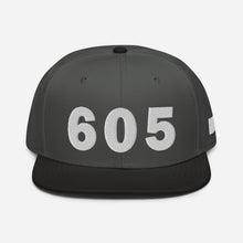 Load image into Gallery viewer, 605 Area Code Snapback Hat