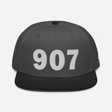 Load image into Gallery viewer, 907 Area Code Snapback Hat