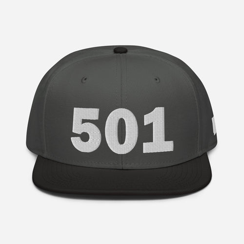 501 Area Code Snapback Hat