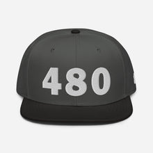 Load image into Gallery viewer, 480 Area Code Snapback Hat