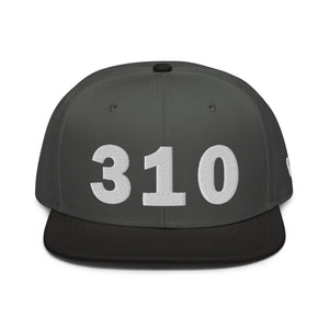 310 Area Code Snapback Hat