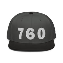 Load image into Gallery viewer, 760 Area Code Snapback Hat