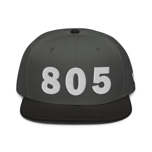805 Area Code Snapback Hat