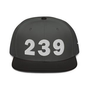 239 Area Code Snapback Hat