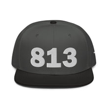 Load image into Gallery viewer, 813 Area Code Snapback Hat