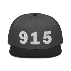 915 Area Code Snapback Hat