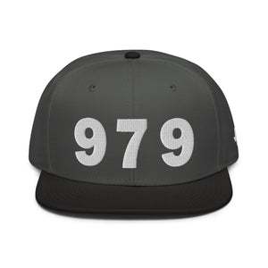 979 Area Code Snapback Hat