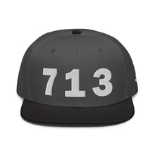 Load image into Gallery viewer, 713 Area Code Snapback Hat